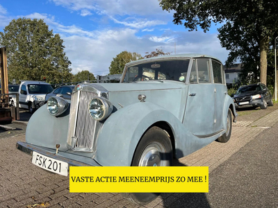 Triumph Renown 2 Litre Saloon UIT 1951, ZEER APARTE EN UNIEKE AUTO, ZIE OMSCHRIJVING