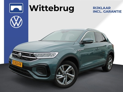 VOLKSWAGEN T-ROC 1.0 TSI R-Line Navigatie / Bluetooth / R-Line / Extra getint glas / Fabrieksgarantie tot 06-01-2027 of 100.000km.