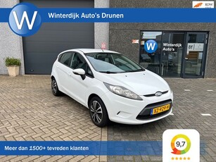 Ford Fiesta 1.25 Limited Airco! 5Deurs! Wit! Nieuwe Apk!