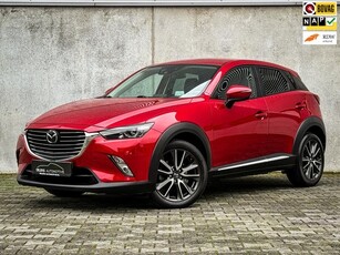 Mazda CX-3 2.0 SkyActiv-G 150 GT-M 4WD Bose audio Leder Head-up Camera Soul Red 1e eig.