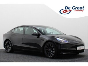 Tesla Model 3 Performance AWD 75 kWh LED, Autopilot, Leer