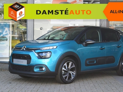 CITROEN C3 PureTech 83pk Shine │ Connect Nav DAB+ │ Keyless │Comfort stoelen │Apple™ / Android Auto™