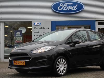 FORD FIESTA 1.0 STYLE 5-DEURS | NL-AUTO! | DEALER ONDERHOUDEN! | AIRCO | EL. RAMEN & SPIEGELS | PARROT BLUETOOTH TELEFOON | PRACHTIGE STAAT!!