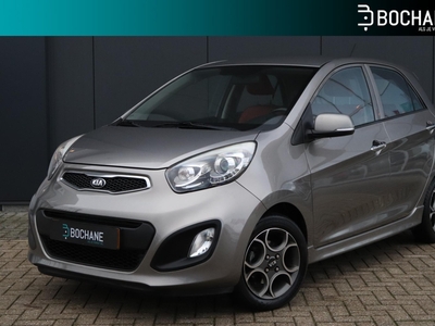 KIA PICANTO 1.0 CVVT Design Edition | 5drs| Airco | Radio | Half leder/stof