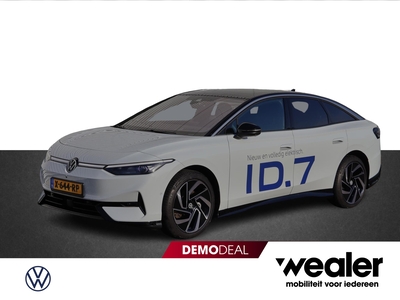 VOLKSWAGEN ID.7 Pro Business 77 kWh 286pk | Panoramadak | Trekhaak wegklapbaar | Warmtepomp | Stoelventilatie | Harman Kardon |