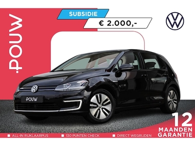 Volkswagen E-Golf Elektriciteit