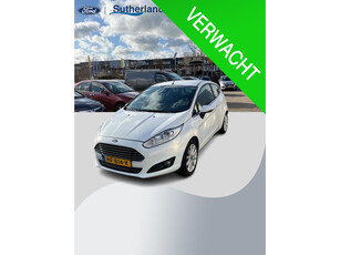 Ford Fiesta 1.0 EcoBoost Titanium | Mooie KM- stand! | Navigatie | Cruise control | Airco (automatisch) | parkeersensor achter