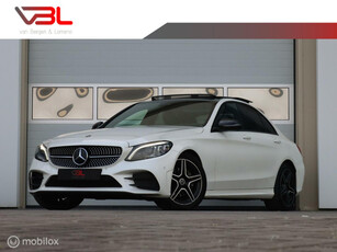 Mercedes C-klasse 180 Business Solution AMG Plus Upgrade Edition | Panoramadak | Night pakket | Apple Carplay | dodehoekdetectie |