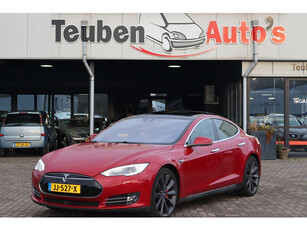 Tesla Model S 90D Performance Adaptieve cruise control, (Nieuwprijs €152.350,-), 2 zitplaatsen op de 3e rij, Schuif- kanteldak, Lederen interieur, Stuur- en stoel verwarming