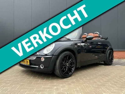 MINI Cooper 1.6 Cooper Cabrio Sidewalk (12 mnd BOVAG garantie)