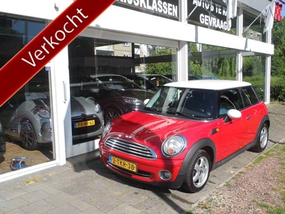 MINI Mini 1.6 Cooper 120pk Uitvoering, Airco, LM Velgen.