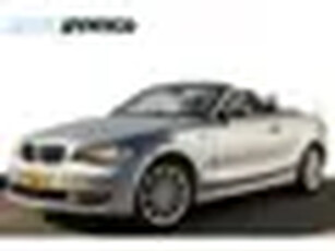 BMW 1 Serie Cabrio 118i Automaat High Executive I Half Lederen Sportstoelen I 17 inch. LMV I Navi I