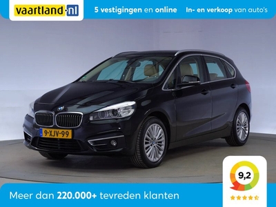 BMW 2 Serie 218i High Executive [ Cruise LED Navi Parkeersensoren ]