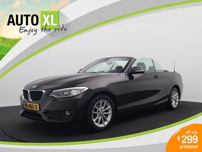 BMW 2 Serie Cabrio 218i Exe. M-Sport Navi Climate Cruise Stoelverwarming LED