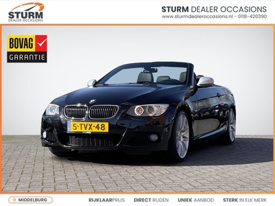 BMW 3-serie Cabrio 320i Exclusive M Sport | Vol-Leder | Navigatie Full-Map | Stoelverwarming | Windscherm | Geheugenstoel | NL-Auto | Rijklaarprijs!