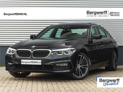 BMW 5 Serie 540i xDrive Sportline - Dak - Memoryzetels -