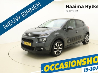 Citroen C3 1.2 PureTech S&S Shine 110 PK | Handgeschakeld | Trekhaak | Parkeersensor | Camera | Navigatie | Airco | Cruise Control | Voorraad