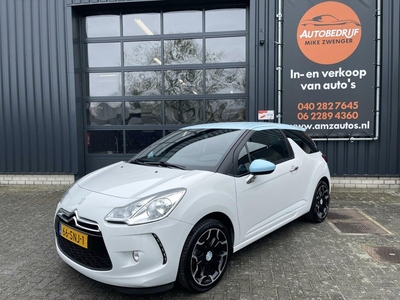 Citroen DS3 1.6 120PK So Chic HIFI-SOUND|CLIMA-AIRCO|LED|CRUISE-CONTROL|PARKEERSENSORS|ORIGINEEL-NL|BLUETOOTH