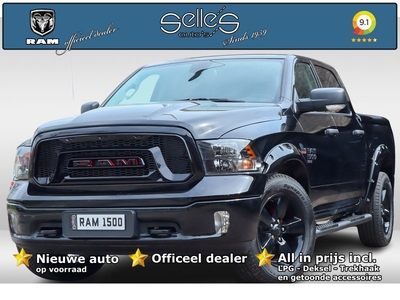 Dodge Ram 1500 5.7 4x4 Classic SELLES Package | OP VOORRAAD | All-IN-PRIJS | LPG | Extra Breed | Lederen Bekleding | Apple Carplay & Android Auto