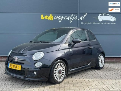 Fiat 500 1.2 500S *leder *stoelverw. *parkeersens. *16 inch