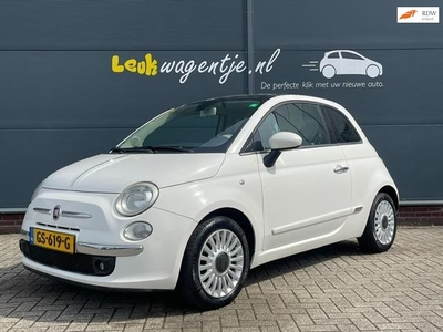 Fiat 500 1.2 Lounge *schuifdak *climate *VERKOCHT*