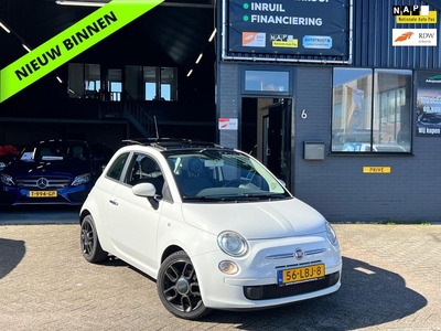 Fiat 500 1.2 Open Panorama dak/ Automaat/ Airco/ PDC/ NAP