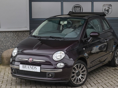 Fiat 500C 1.2 Lounge Airco Leder Top onderhoud Garantie