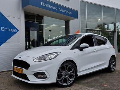 Ford Fiesta 1.0 EcoBoost 101pk Automaat ST-Line X 5-Deurs | Navi+Apple Carplay+Android Auto | B&O Sound | Clima | Cruise | Keyless Entry | Rijstrook+Licht+Regensensor | Pdc | Privacy Glass | 17''lm