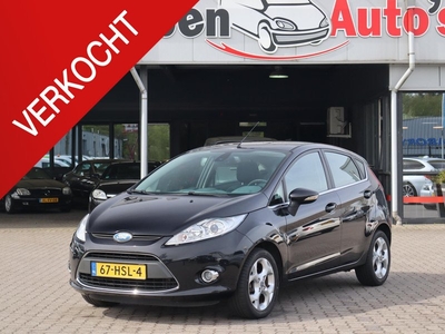 Ford Fiesta 1.25 Titanium Climate control, Cruise control, Parkeersensoren, Lichtmetalen wielen