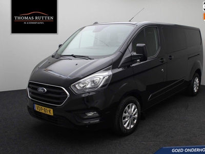 Ford Transit Custom 320 2.0 TDCI L2H1 Trend DC 2019 | Goed Onderhouden | Trekhaak | Airco | Cruise Control | Stoel Verwarming | Carplay | DAB+ | Achteruitrij Camera | Regensensor | Lichtmetalen Velgen | Stuurwiel Multifunctioneel