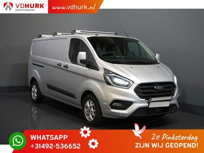 Ford Transit Custom 340 2.0 TDCI 130 Pk L2 Sortimo inrichting/ 2x schuifdeur/ Carplay/ 2.8T trekver./ Stoelverw./ Standkachel