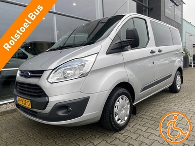 Ford Transit Custom 4+1 Rolstoelbus 270 2.2 TDCI L1H1 Trend (Zeer complete 4+1 Rolstoelbus met dubbele schuifdeur!)