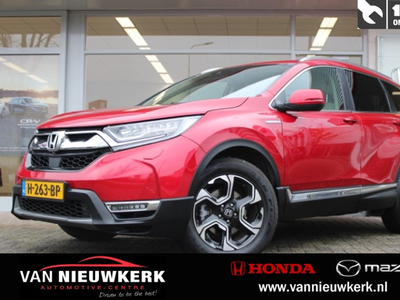 HONDA CR-V 2.0 HYBRID 4WD Automaat Lifestyle 184Pk Beige Leder | Navigatie | Carplay blindspot