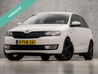 Škoda Rapid Spaceback 1.2 TSI Black&White (NAVIGATIE, CAMERA, GETINT GLAS, STOELVERWARMING, SPORTSTOELEN, CRUISE, NIEUWE APK, NIEUWSTAAT)