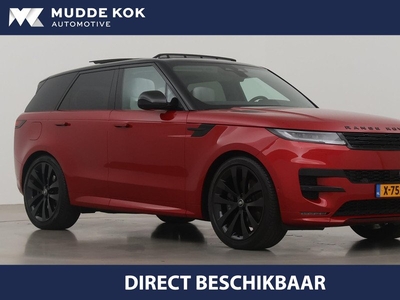 Land Rover Range Rover Sport P530 First Edition | 5 Jaar Garantie| Rear Seat Entertainment | Panoramadak | Head-Up | Luchtvering | 23 Inch