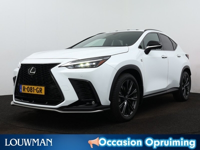 Lexus NX 450h+ AWD F Sport Line | Adaptief Onderstel | Head Up Display | Draadloos Apple Carplay |