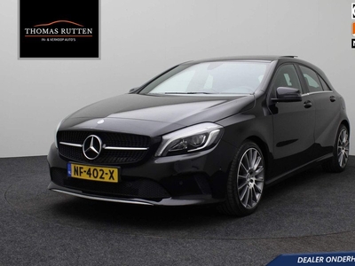 Mercedes-Benz A-klasse 180 Lease Edition Plus 2017 | Dealer Onderhouden | Schuif-Kantel Dak | Navigatie | Cruise Control | Stuurwiel Bediening | Lichtmetalen Velgen | 2 Sleutels | Nationale Autopas