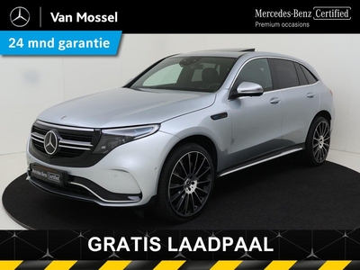 Mercedes-Benz EQC 400 4MATIC Business Solution AMG 80 kWh / Schuifdak/ Memory stoelen/ Nightpakket/ 21 Inch/ Rijassistentiepakket/ Head up display/