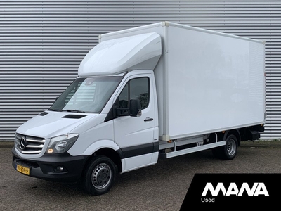 Mercedes-Benz Sprinter 516CDI 163pk Automaat EURO6 DHOLLANDIA Bakwagen Dubbellucht Airco Cruise Stoelverwarming Bluetooth Navi 12V Trekhaak