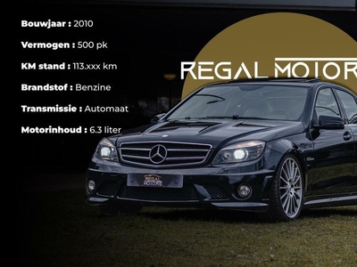 Mercedes C-klasse 63 AMG | Dealer onderhouden