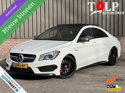 Mercedes CLA-klasse AMG 45 4MATIC Pano Navi Cruise Leder Pdc