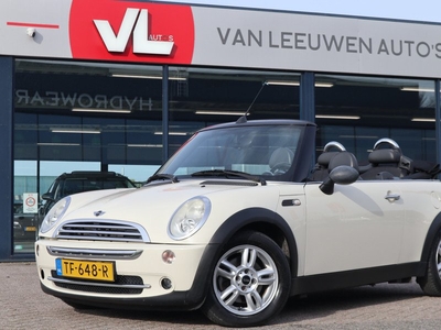 MINI Cabrio 1.6 One Pepper | Airco | Stoelverwarming | Cabrio