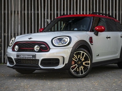 MINI Countryman 2.0 John Cooper Works 306pk | White Silver Edition |NL Auto | Full Option | Panodak | H&K |