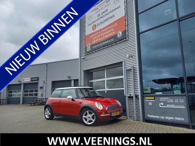 MINI Mini 1.6 Cooper Pepper - PANO - OPEN DAK - STOELVERWARMING - AIRCO - CRUISE - BLUETOOTH -