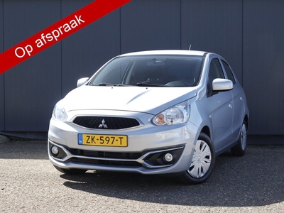 Mitsubishi Space Star 1.0 Cool+ (71PK), 1ste-Eigenaar, Keurig-Onderh., Airco, Radio/CD-MP3, Privacy-Glas, NL-Auto