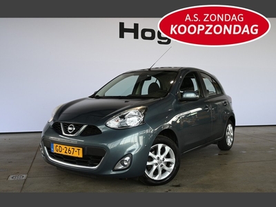 Nissan Micra 1.2 DIG-S Connect Edition Airco ECC Cruise control Navigatie Licht metaal PDC Inruil mogelijk