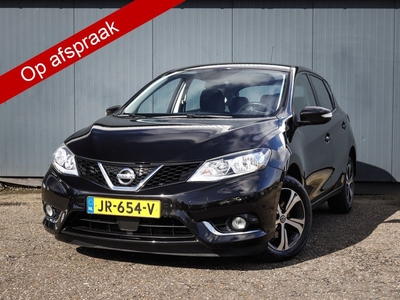 Nissan Pulsar 1.2 DIG-T Acenta, (116 PK) 12 Mnd BOVAG, Keurig-Onderh., Airco/Climate-Control, Keyless-Entry/Start, Trekhaak, Licht-Zicht-Pakket, Cruise-Control, LM.-Velgen, Privacy-Glas, NL-Auto