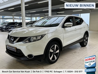 Nissan Qashqai 1.2 Connect Edition / NL AUTO / AUTOMAAT / 360 CAMERA / AFNEEMBARE TREKHAAK / HALF-LEDER / DAB / BLUETOOTH / NAV /