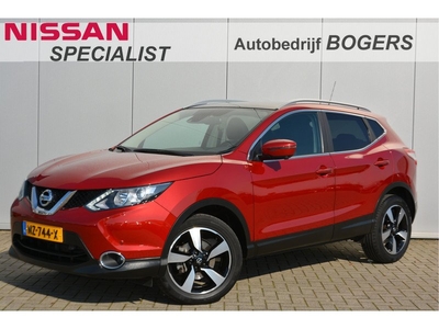 Nissan QASHQAI 1.2 DIG-T N-Connecta + Design pack Panoramadak, Navigatie, 360 Camera, PDC V+A