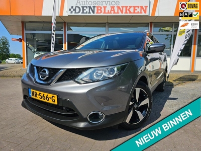 Nissan Qashqai 1.2 N-Vision Automaat BJ.2017 / Panodak / 360 Camera / Navi / Keyless / Pdc / Trekhaak !!